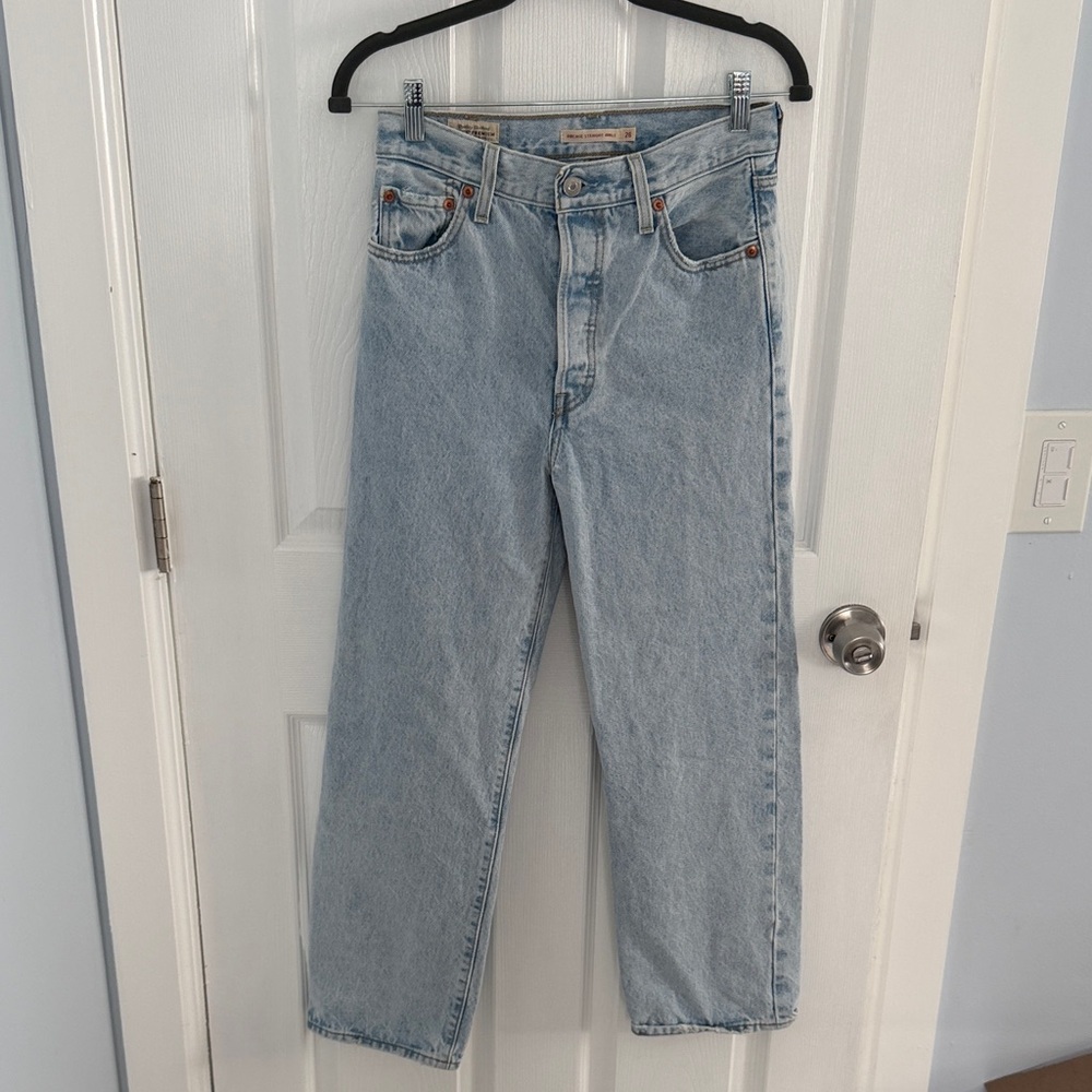 Levi Ribcage Straight Ankle Women Jeans